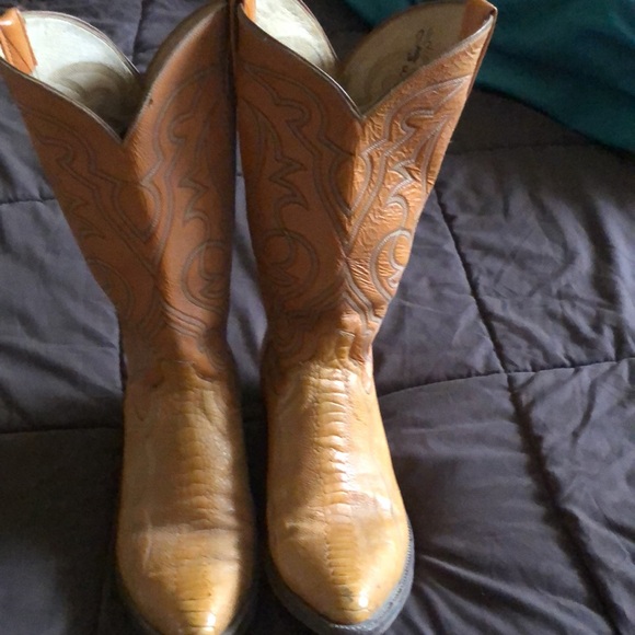 Handmade ostrich skin boots - Picture 4 of 10